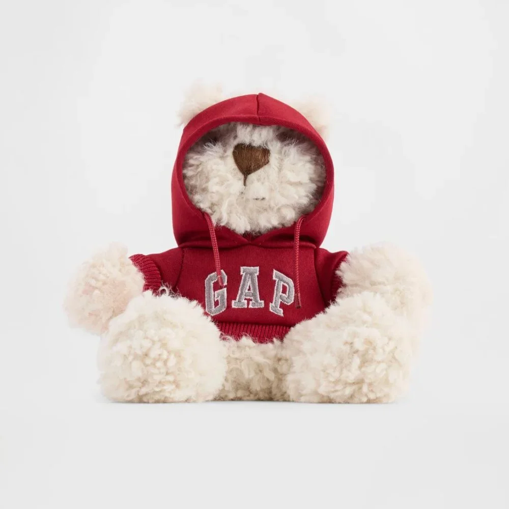NWT GAP Toy Logo Hoodie IN SLED RED